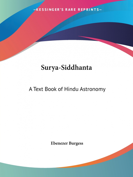 Surya-Siddhanta