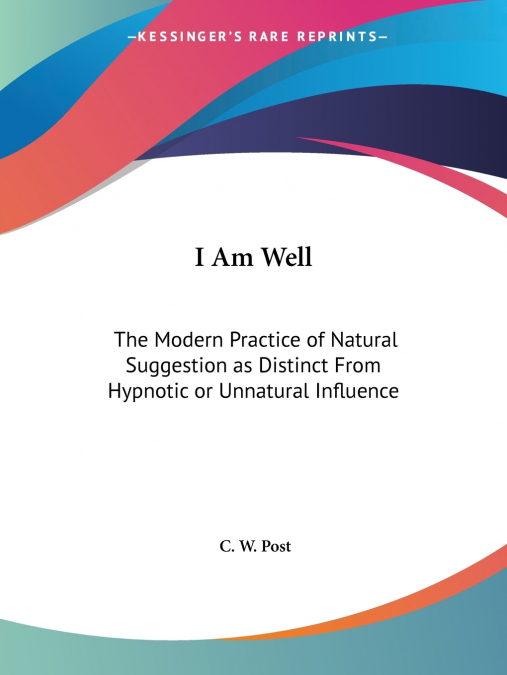 I Am Well