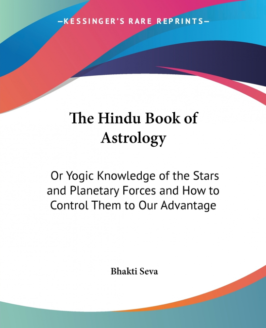 The Hindu Book of Astrology