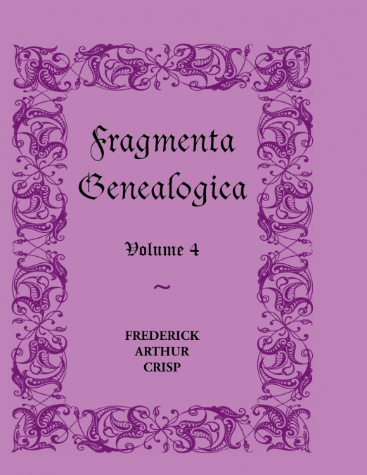 Fragmenta Genealogica