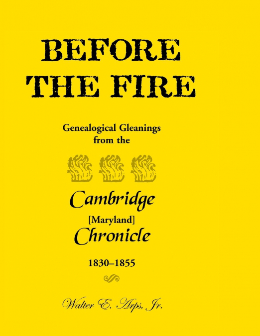Before the Fire