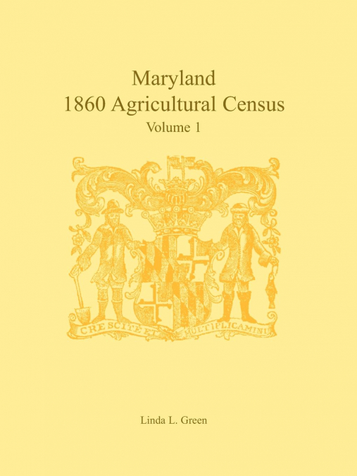 Maryland 1860 Agricultural Census
