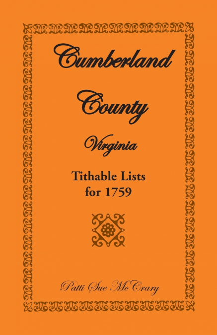 Cumberland County, Virginia Tithable Lists for 1759
