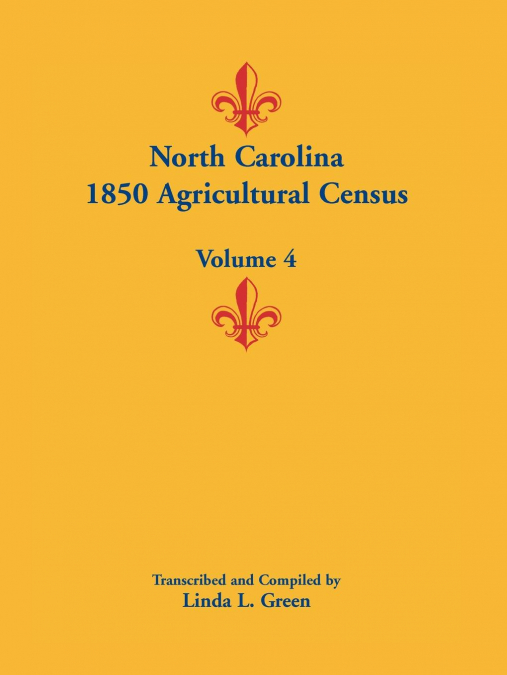 North Carolina 1850 Agricultural Census