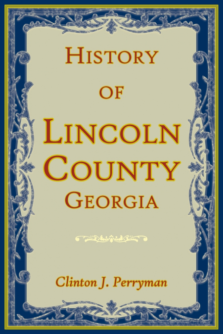 History of Lincoln County, Georgia