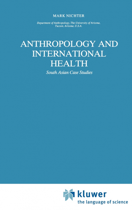 Anthropology and International Health