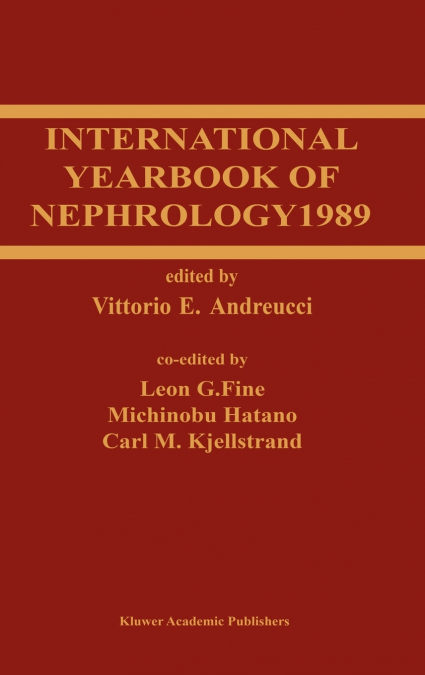 International Yearbook of Nephrology 1989