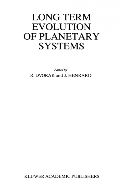 Long Term Evolution of Planetary Systems