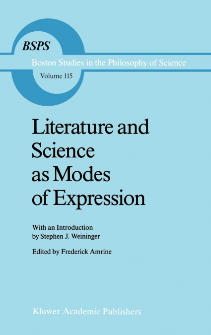 Literature and Science as Modes of Expression