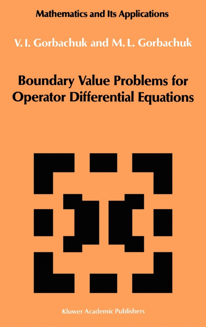 Boundary Value Problems for Operator Differential Equations