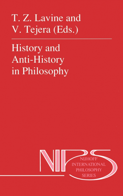 History and Anti-History in Philosophy