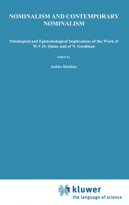 Nominalism and Contemporary Nominalism