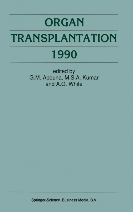 Organ Transplantation 1990
