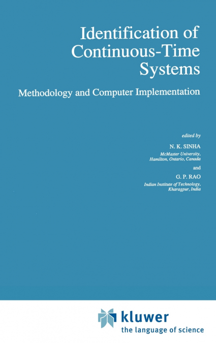 Identification of Continuous-Time Systems