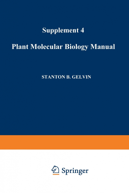 Plant Molecular Biology Manual