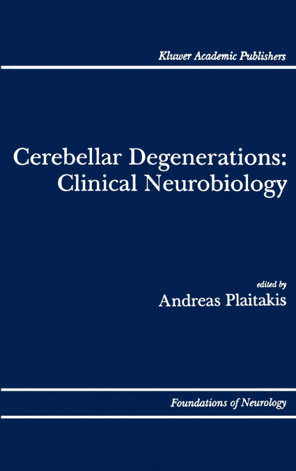 Cerebellar Degenerations