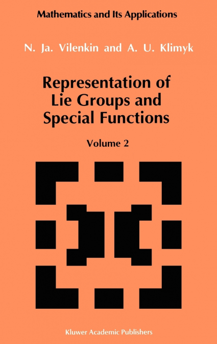 Representation of Lie Groups and Special Functions