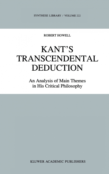 Kant’s Transcendental Deduction
