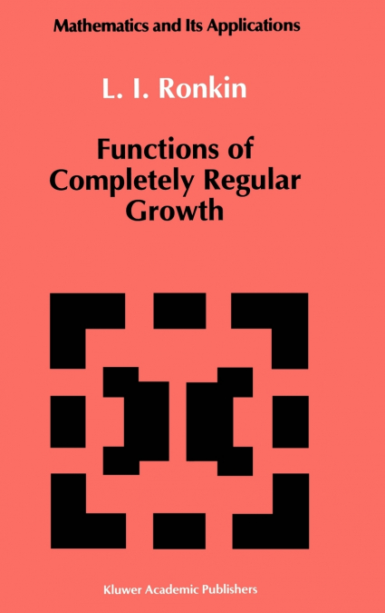 Functions of Completely Regular Growth