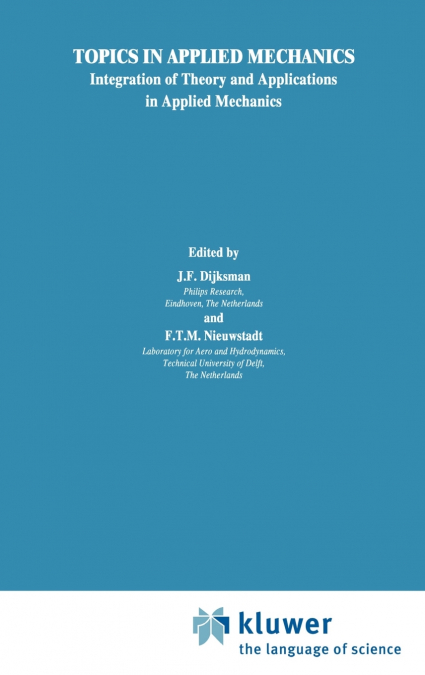 Topics in Applied Mechanics