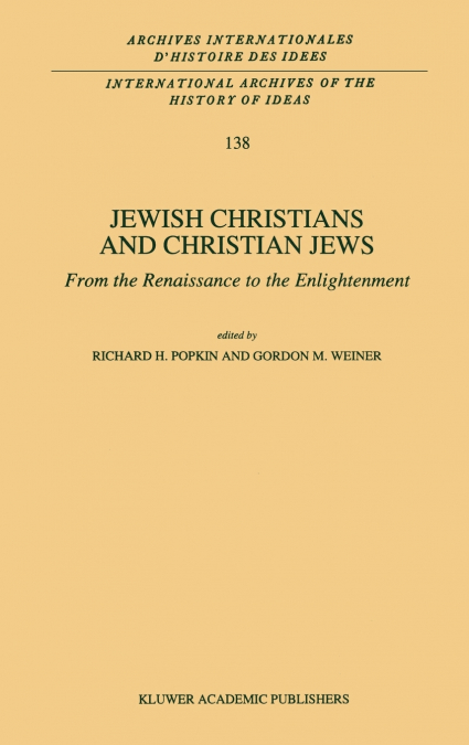 Jewish Christians and Christian Jews