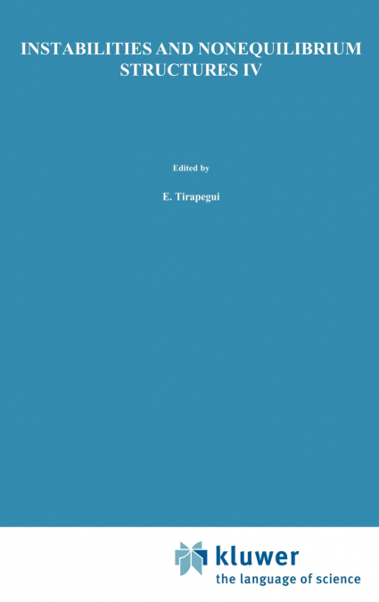 Instabilities and Nonequilibrium Structures IV