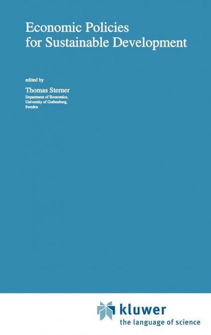 Economic Policies for Sustainable Development