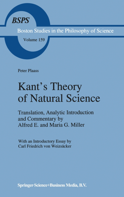 Kant’s Theory of Natural Science