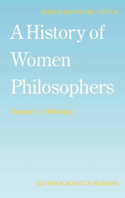 A History of Women Philosophers
