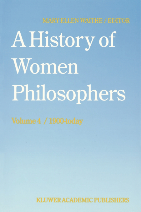 A History of Women Philosophers
