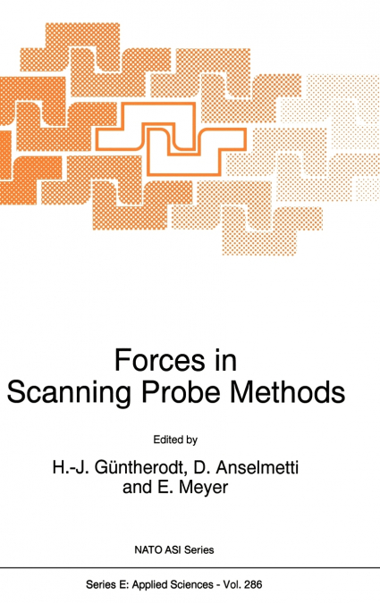 Forces in Scanning Probe Methods