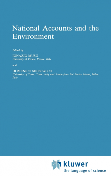 National Accounts and the Environment