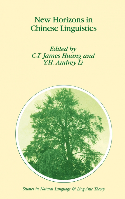 New Horizons in Chinese Linguistics