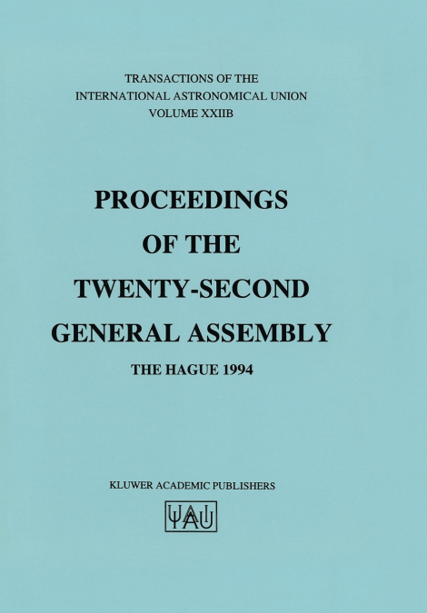 Transactions of the International Astronomical Union