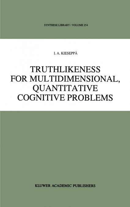 Truthlikeness for Multidimensional, Quantitative Cognitive Problems