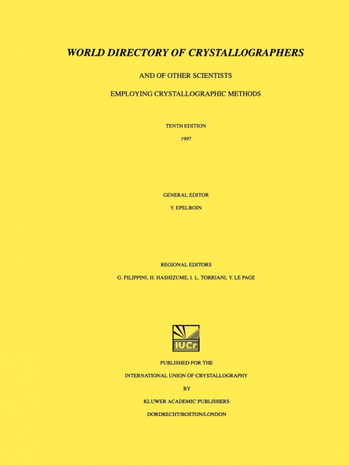 World Directory of Crystallographers