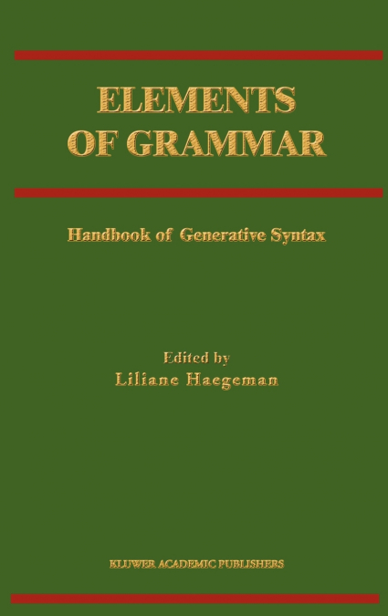 Elements of Grammar
