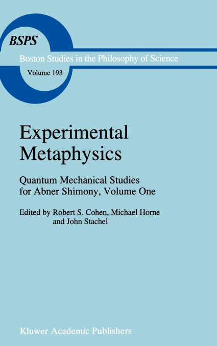Experimental Metaphysics