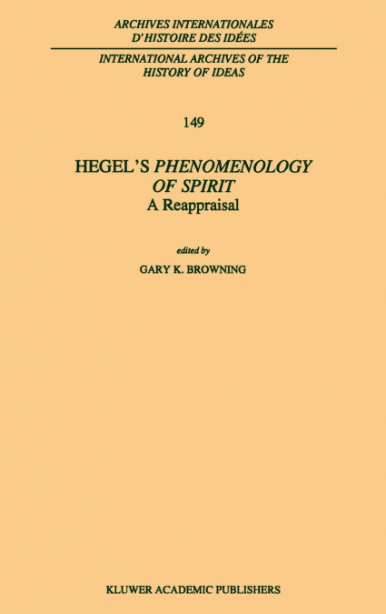 Hegel’s Phenomenology of Spirit