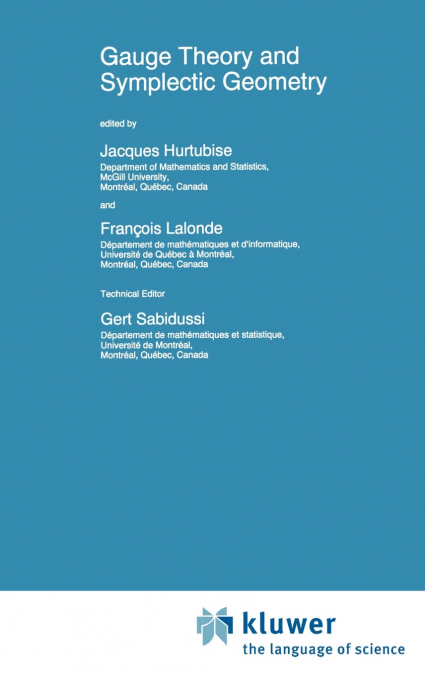Gauge Theory and Symplectic Geometry