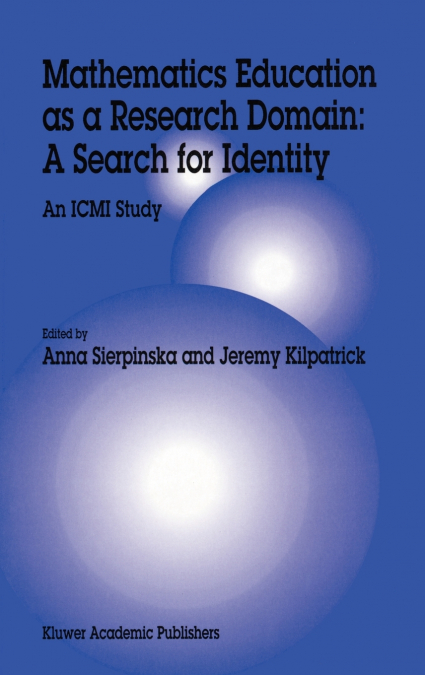 Mathematics Education as a Research Domain