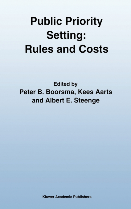 Public Priority Setting