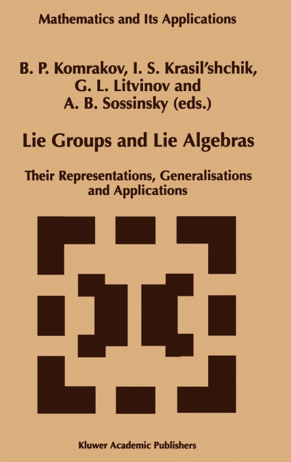 Lie Groups and Lie Algebras