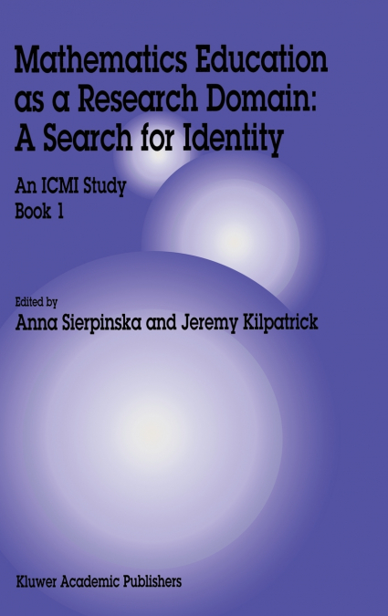 Mathematics Education as a Research Domain