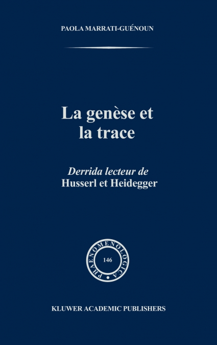 La Genèse et la Trace