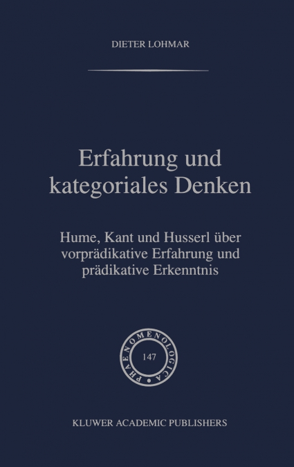 Erfahrung und Kategoriales Denken