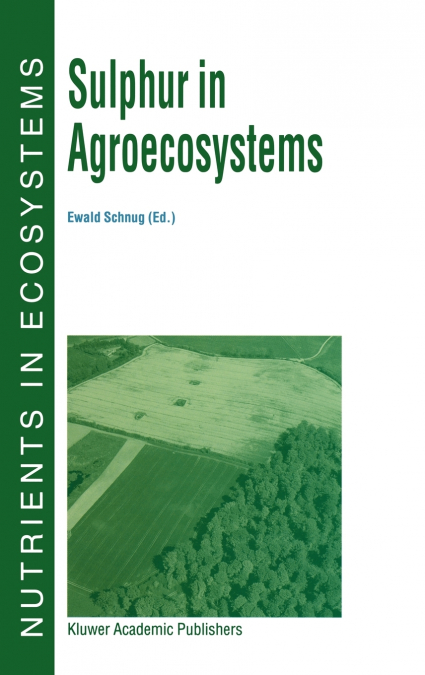 Sulphur in Agroecosystems