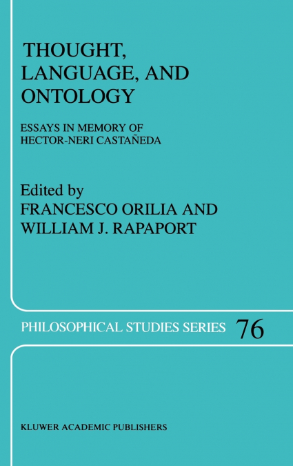Thought, Language, and Ontology