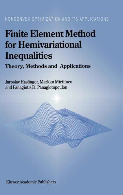 Finite Element Method for Hemivariational Inequalities
