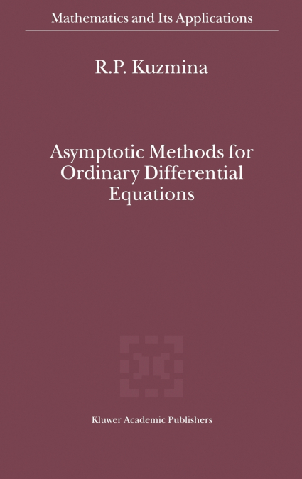 Asymptotic Methods for Ordinary Differential Equations